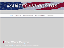 Tablet Screenshot of manteganiphotos.com